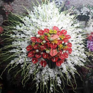 تاج گل یک طبقه - قیمت ارزان تاج گل
