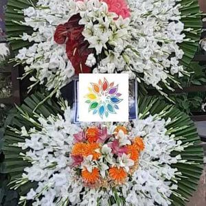 تاج گل لاکچری دو طبقه تسلیت