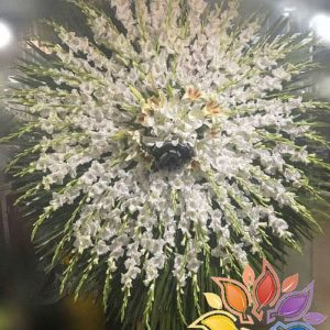 تاج گل ترحیم یک طبقه لوکس