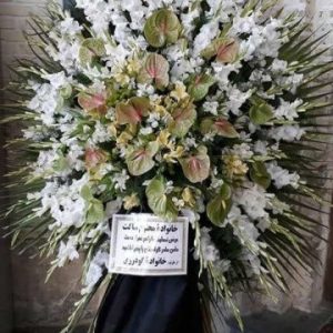 تاج گل ترحیم سه طبقه آنتریوم