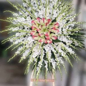 تاج گل مراسم عزا یک طبقه