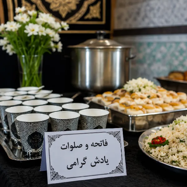 برگزاری مراسم چهلم برگزاری مراسم چهلم