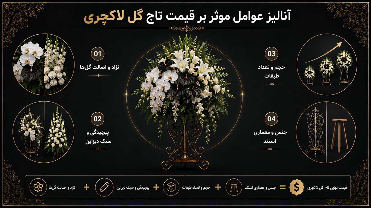 قیمت-تاج-گل-لاکچری