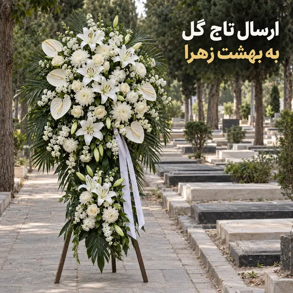 ارسال تاج گل به بهشت زهرا