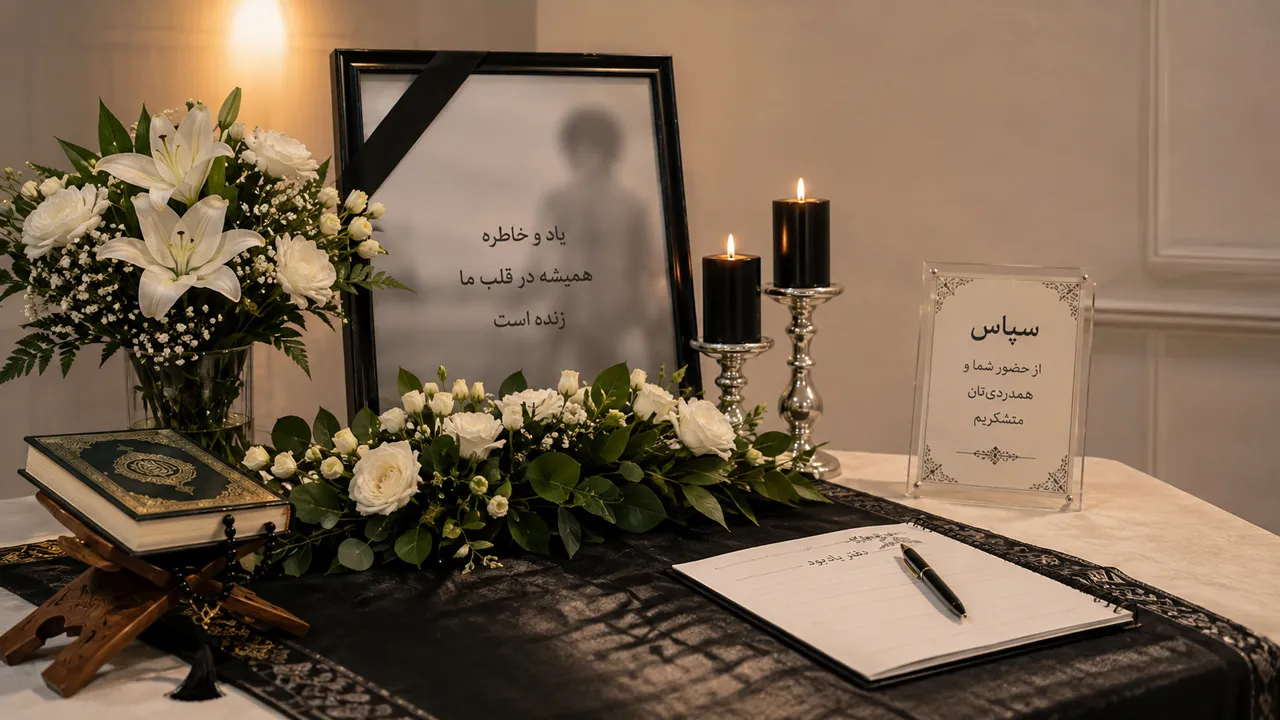 تزئین-میز-ترحیم_در_مسجد تزئین-میز-ترحیم_در_مسجد