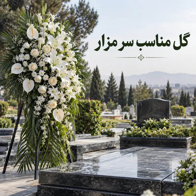 گل-مناسب-سر-مزار