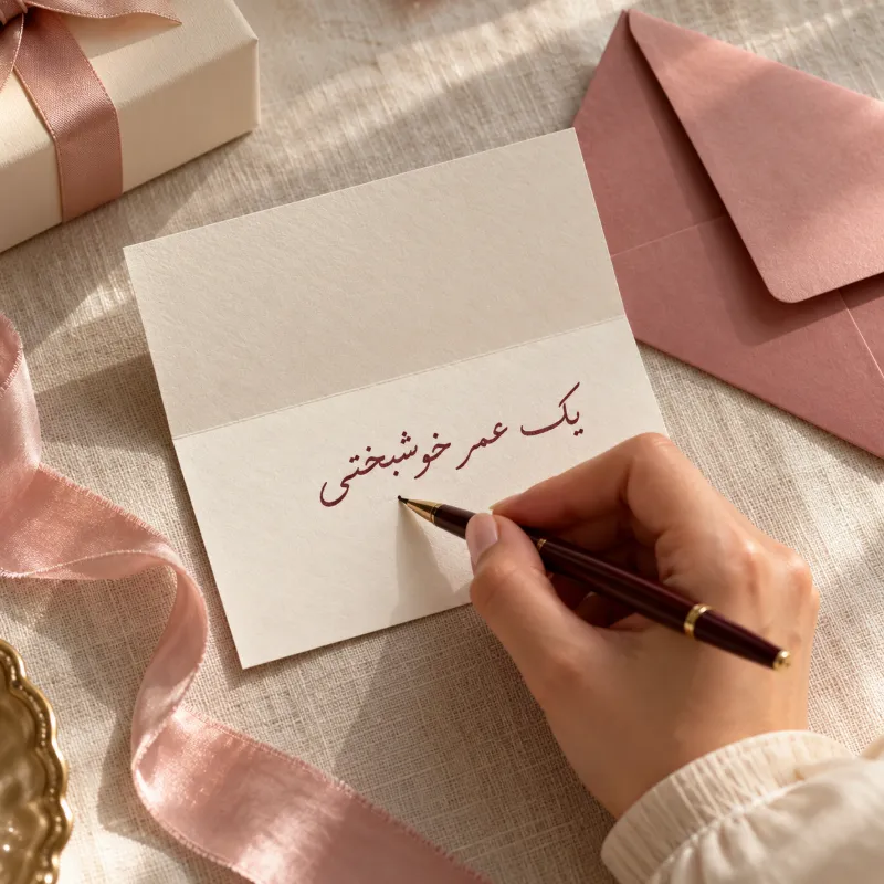 پیام تبریک عروسی